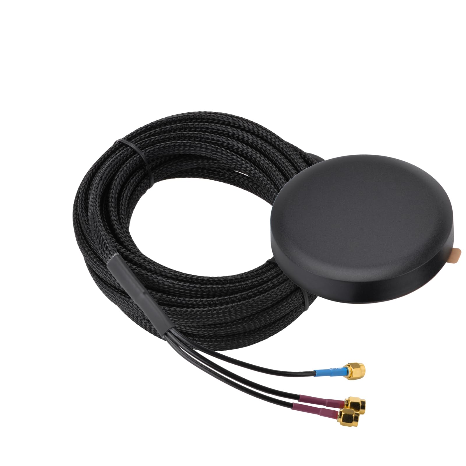 Superbat Antenna MIMO GPS 4G LTE per Esterno Omnidirezionale con Fissaggio a Vite, Progettata per Sistemi di Navigazione per Camion, Router 4G LTE e Amplificatori Mobili