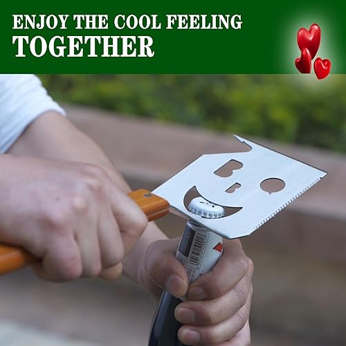 Miniatura 6 de Regalo de barbacoa para hombres, papá, marido, regalos de cumpleaños, día del padre, espátula de parrilla 7 en 1, divertidos accesorios de barbacoa,