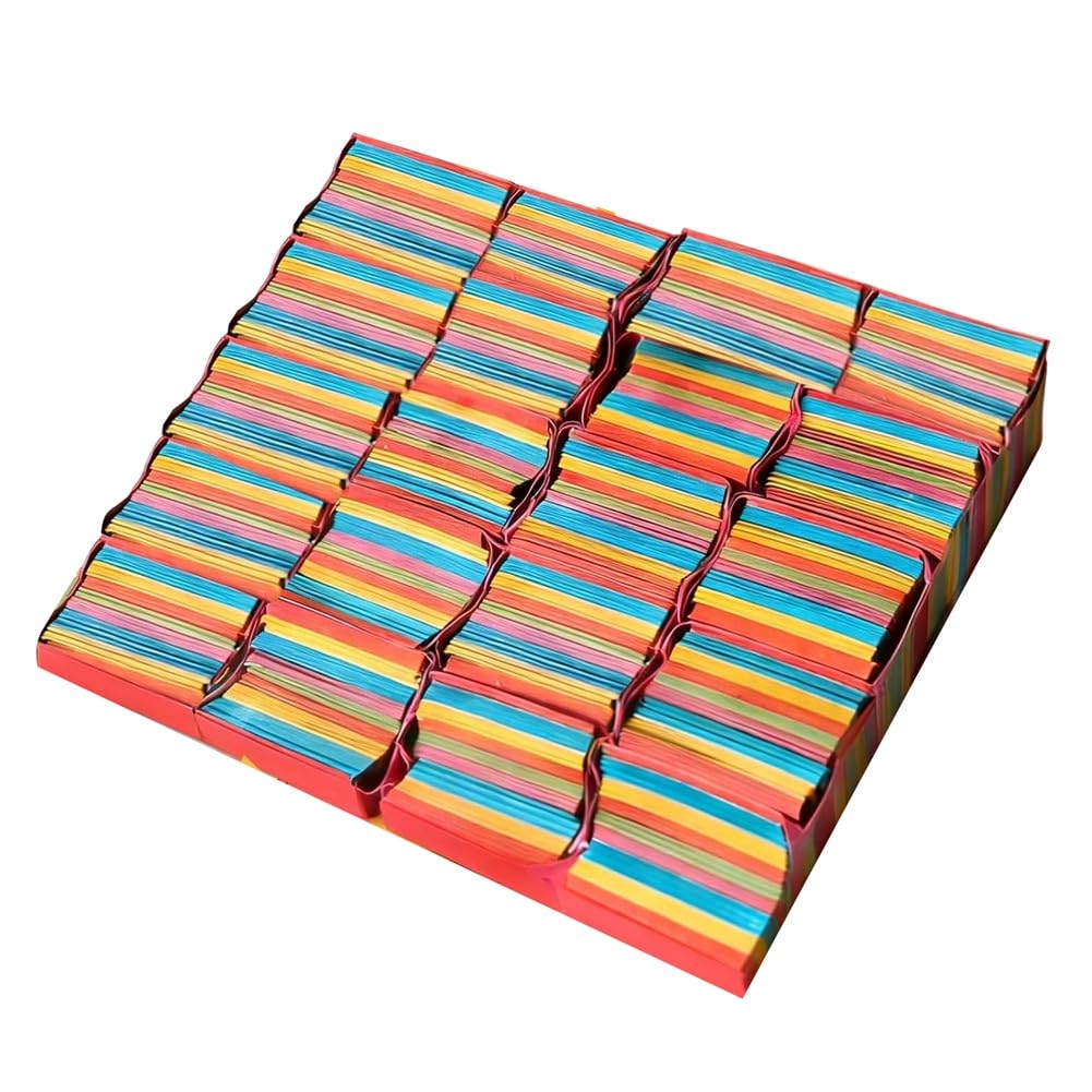 CTRLZS Multicolor Rectangular Tissue Paper, 2.2 LBs for Confetti Machines, Ideal for Weddings, Celebrations, Events