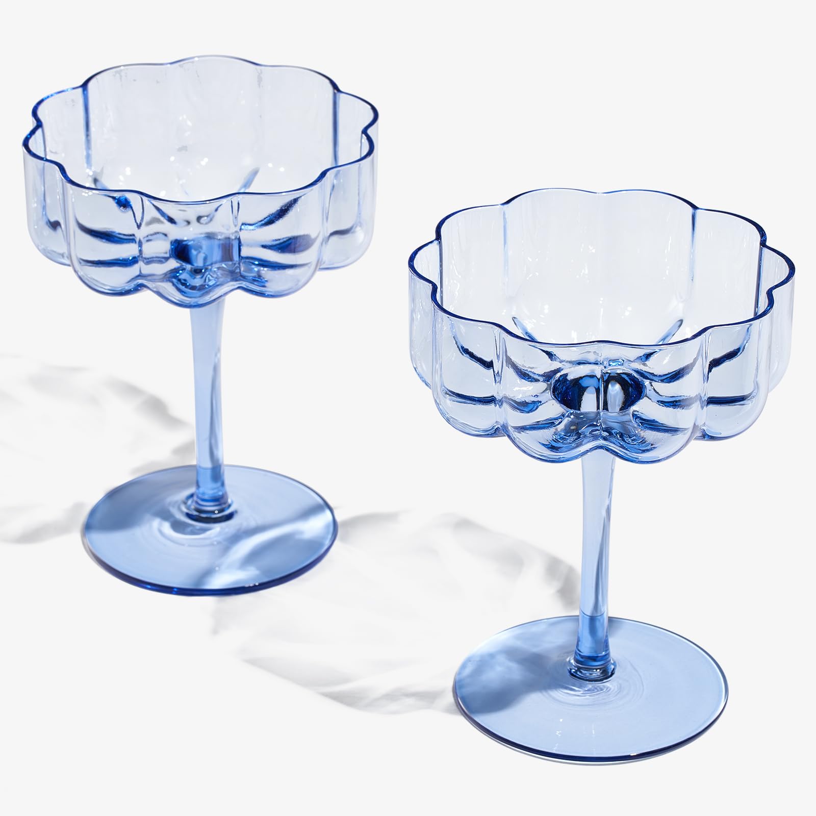 Snapklik Flower Wave Vintage Art Deco Coupe For Champagne