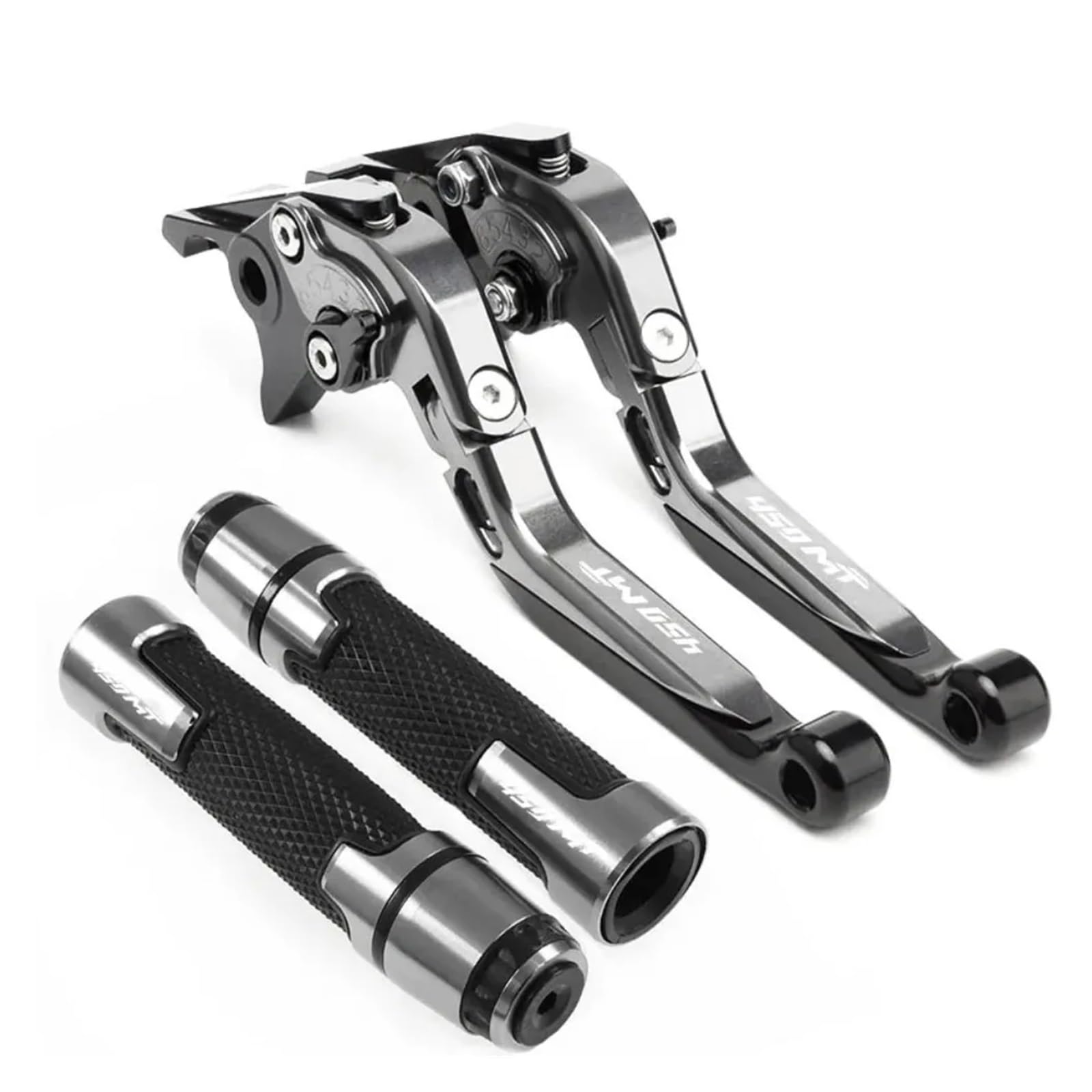 WKDYRIWO for CF Moto 450MT 450 MT 450mt 2023 2024 2025 2026 Motorcycle CNC Aluminum Brake Clutch Levers Adjustable Folding Motorcycle Brake Clutch Levers