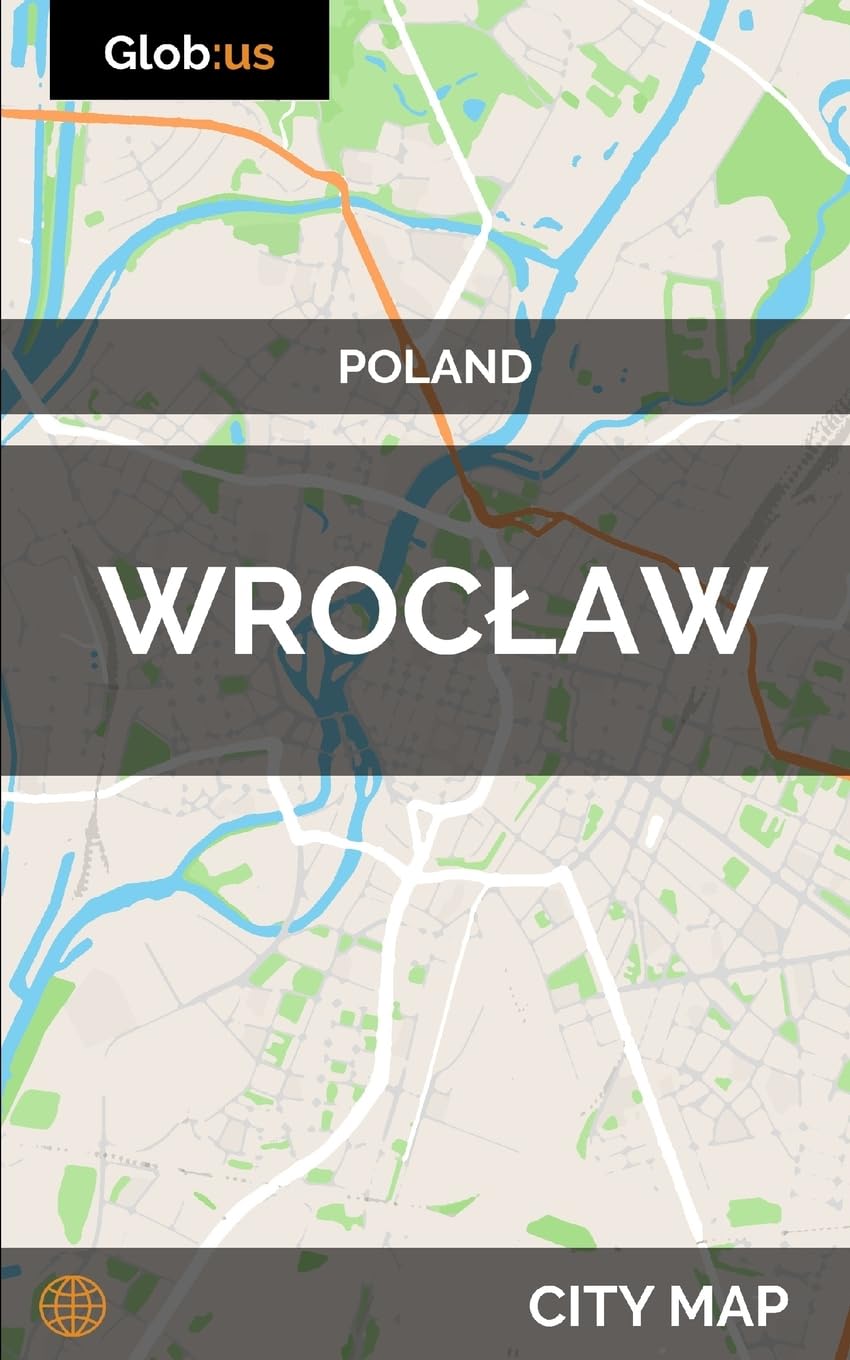 Wrocław, Poland - City Map