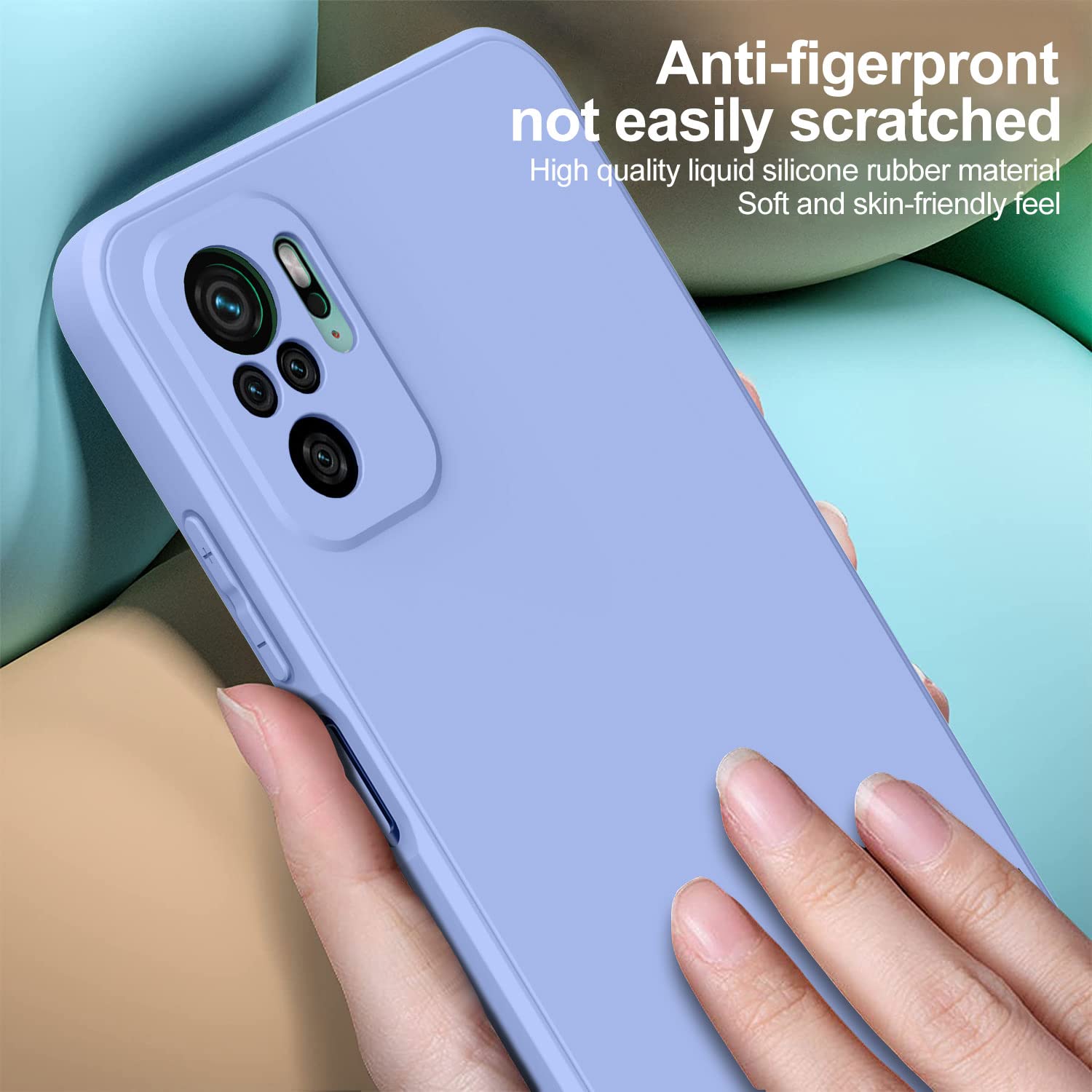 Cadorabo Hoesje Voor Xiaomi RedMi NOTE 10 5G / POCO M3 PRO 5G In TPU Geborstelde Camerabeschermer Lm16 23580682