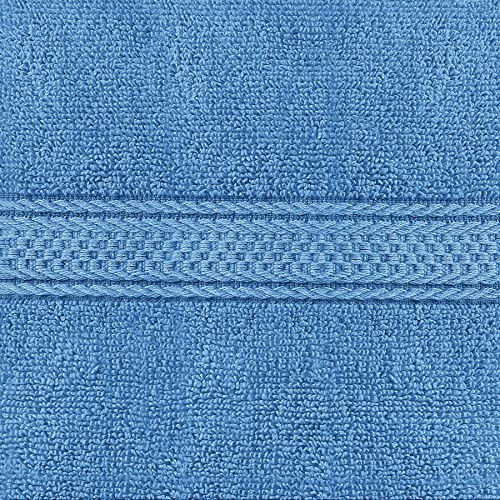 Image of Utopia Towels 6 Pack Premium Hand Towels Set, 16 by 28 inches, 100% Ring Spun Cotton, Ultra Soft and Highly Absorbent 600GSM Towels for Bathroom, Gym, Shower, Hotel, and Spa, Electric Blue