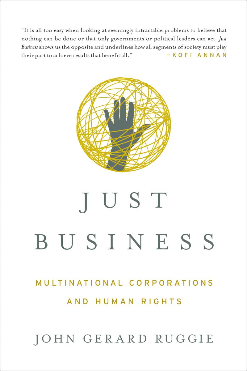 Just Business by John Gerard Ruggie PAPERBACK 9780393937978