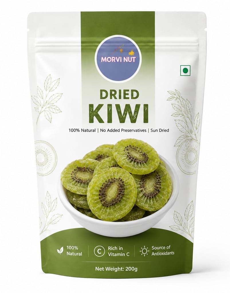 mskキウイつる MORVI NUT Premium Dried Kiwi Slices (100g) | Naturally Sweet
