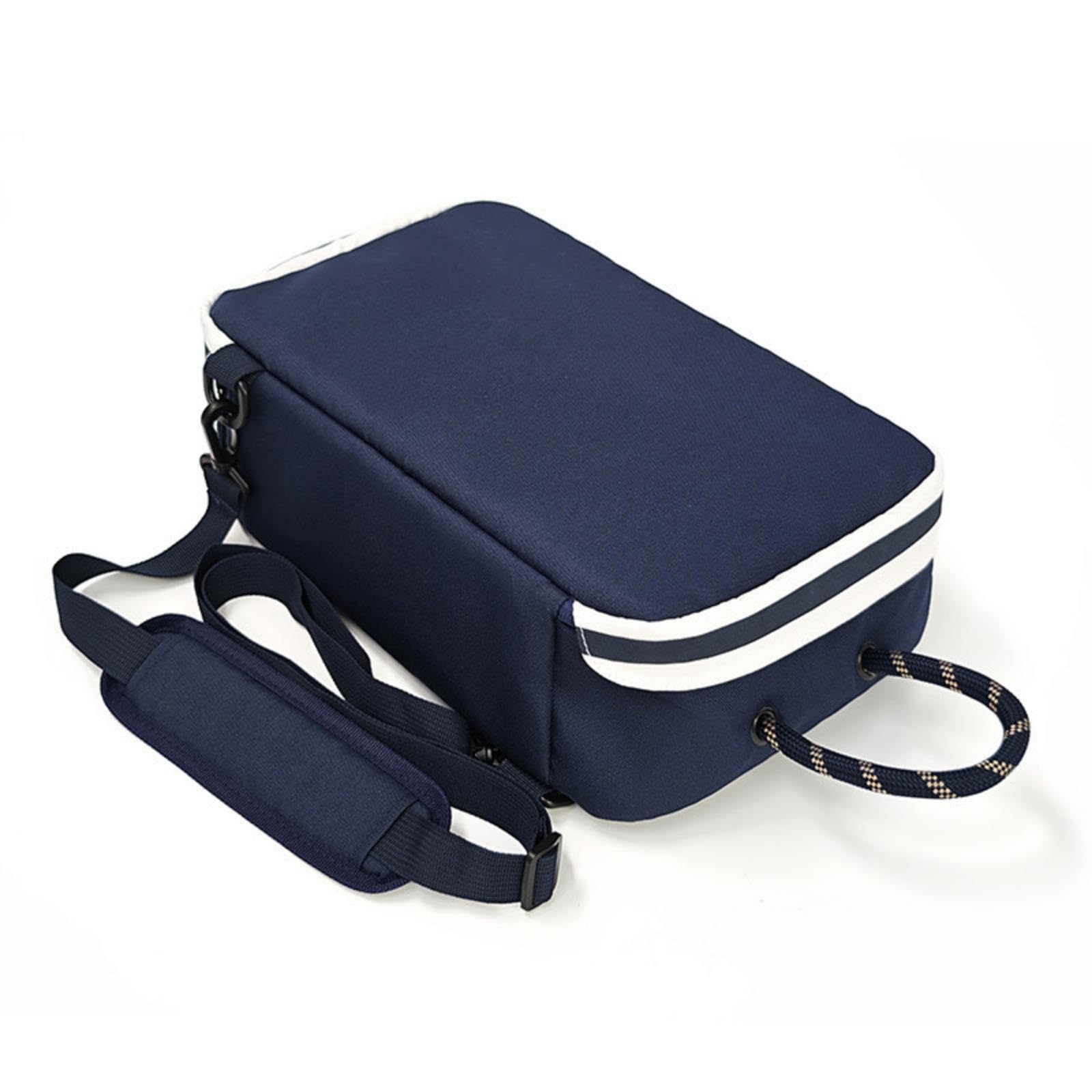 Football Boot Bag Waterproof Footwear Carrier with Shoulder Strap Water-Resistant for Athletes, Students, Gym Navy Blue-picture-10