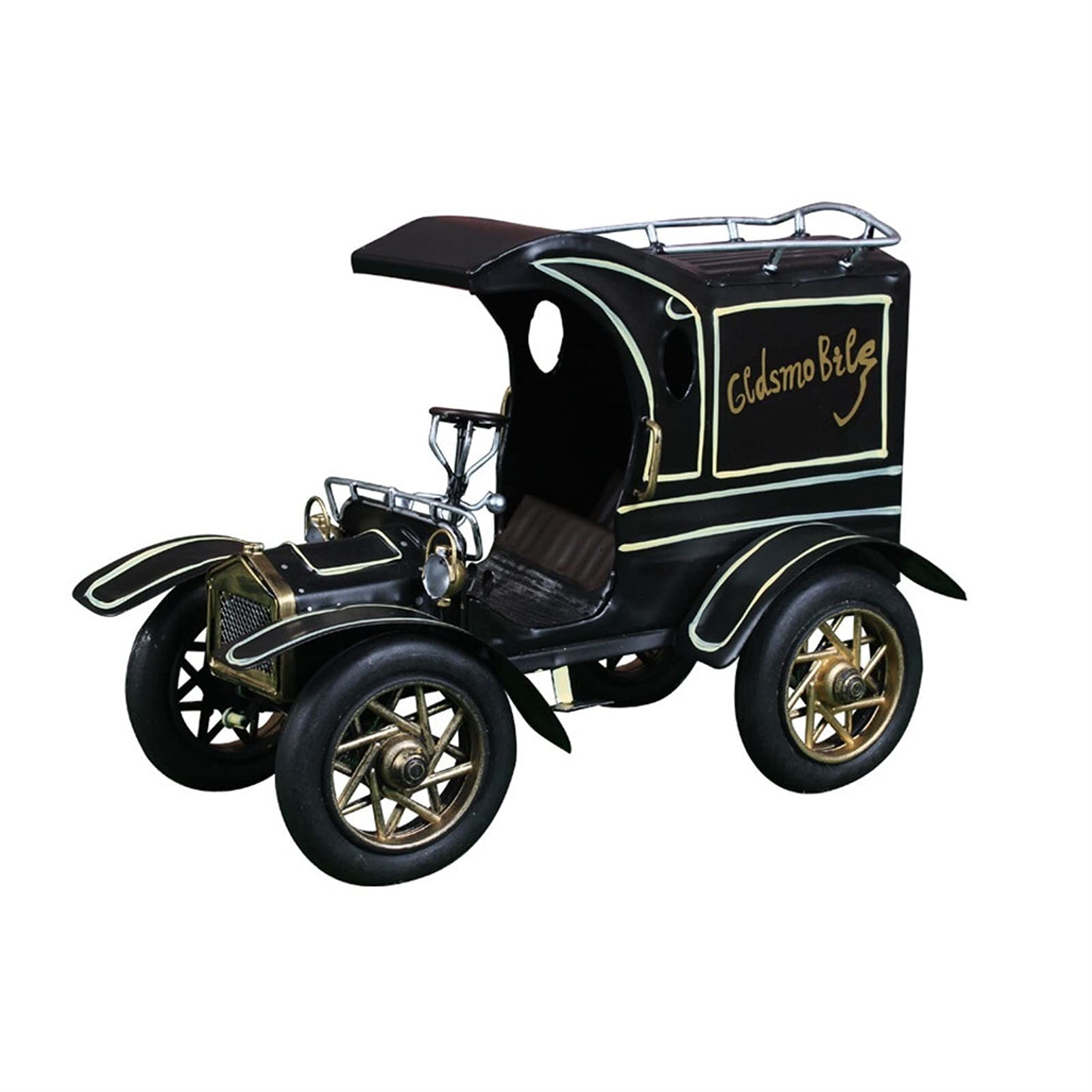 ROIY Vintage Iron Car Models Antique Vintage Car Model Tin Home Décor Decoration Ornaments Handmade Handcrafted Collections Collectible Vehicle Toys Birthday Gifts And Holiday Gifts