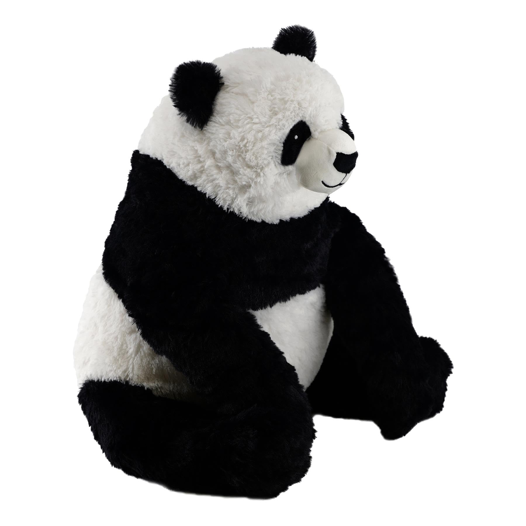 The Magic Toy Shop Giant Panda Soft Toy 55cm / 22" - Large Sitting Stuffed Animal Plushie - Big Black & White Cuddly Teddy Bear for Kids & Adults, Boys & Girls