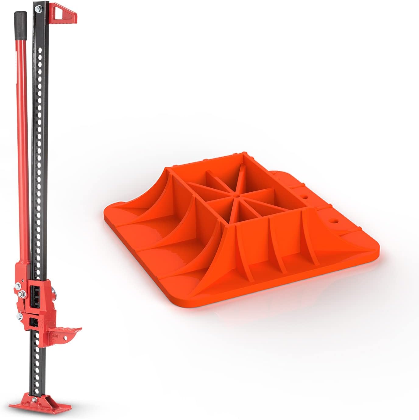 BUNKER INDUST Farm Jack 48"(3 Ton) with Offroad Base