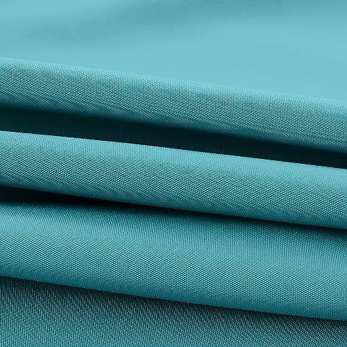 Image of MASTERCANOPY Patio Umbrella 9 ft Replacement Canopy for 6 Ribs-Turquoise Canopy Only
