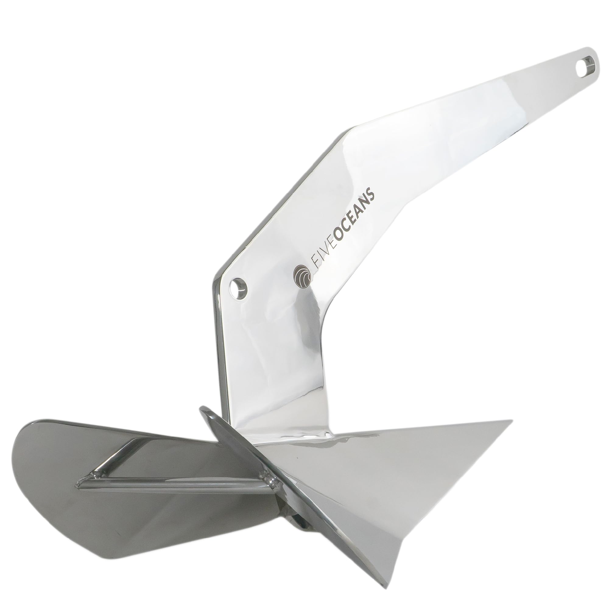 Five Oceans Delta Style Wing Boat Anchor – Premium Series, Ideal for Pontoon & Fishing Boats, Multiple Size & Material Option