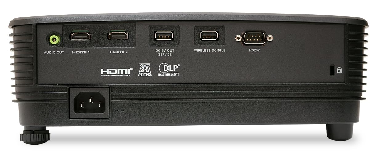 Acer PD2527i (Vero) DLP-LED Beamer (1080p Full HD (1.920 x 1.080 Pixel) 2.700 ANSI Lumen, 2.000.000:1 Kontrast, 3D, Keystone, 1x 10 Watt Lautsprecher, HDMI (HDCP)) schwarz, Business/Education