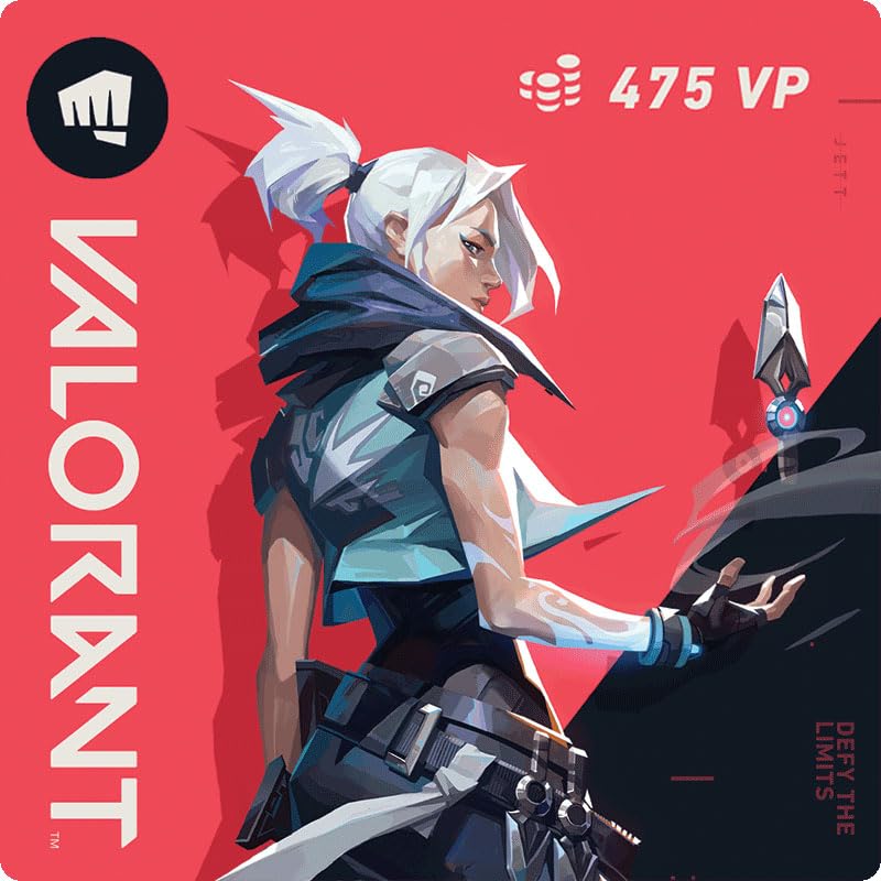 Image of Valorant Points 475 VP [Valorant Points Gift Card India] (Code Only - Smart Delivery) [video game]