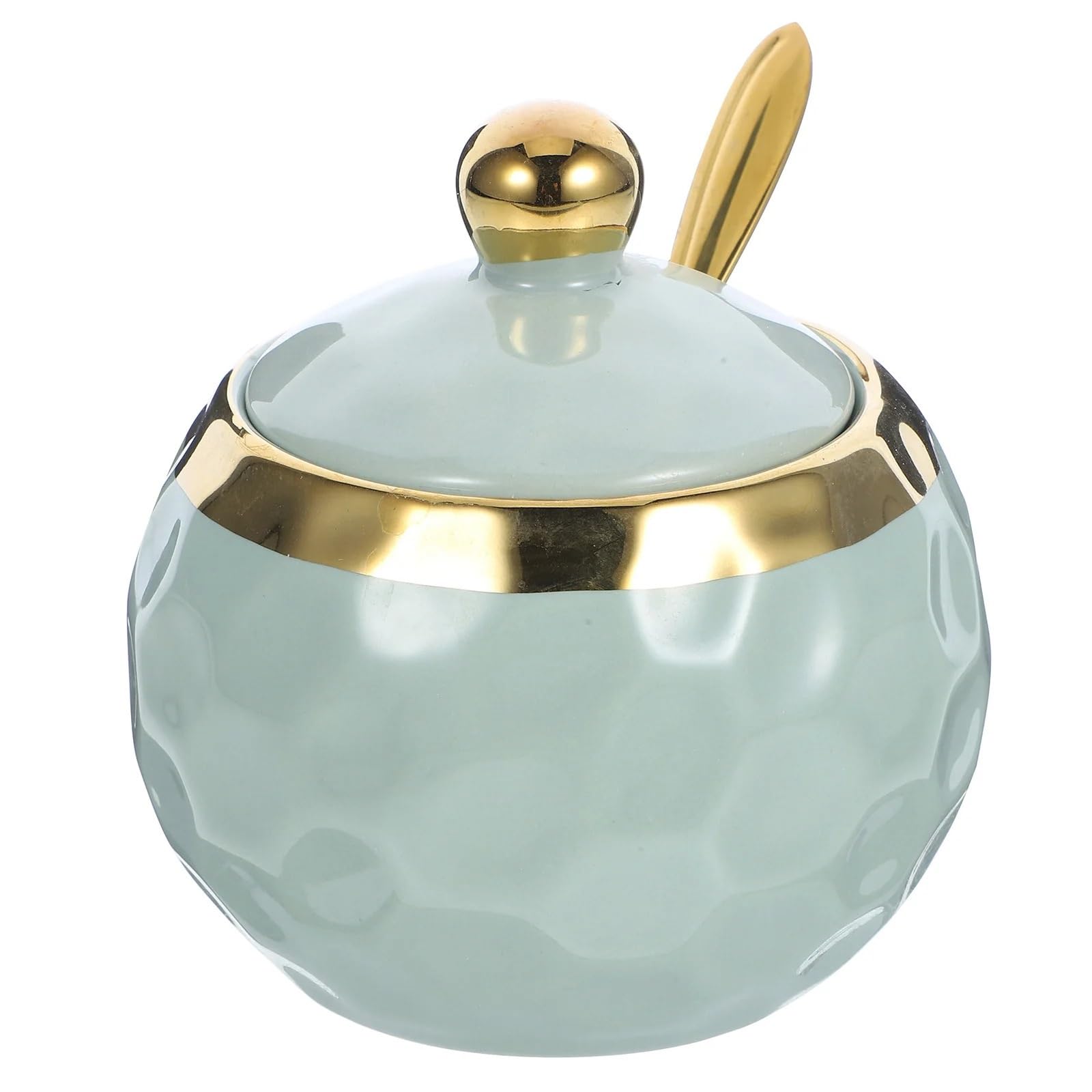 WSQHAO Ceramic Condiment Jar for Seasoning