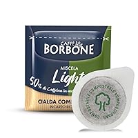 Caffè Borbone Cialda Compostabile Miscela Light, 50% di caffeina in meno della Miscela Blu