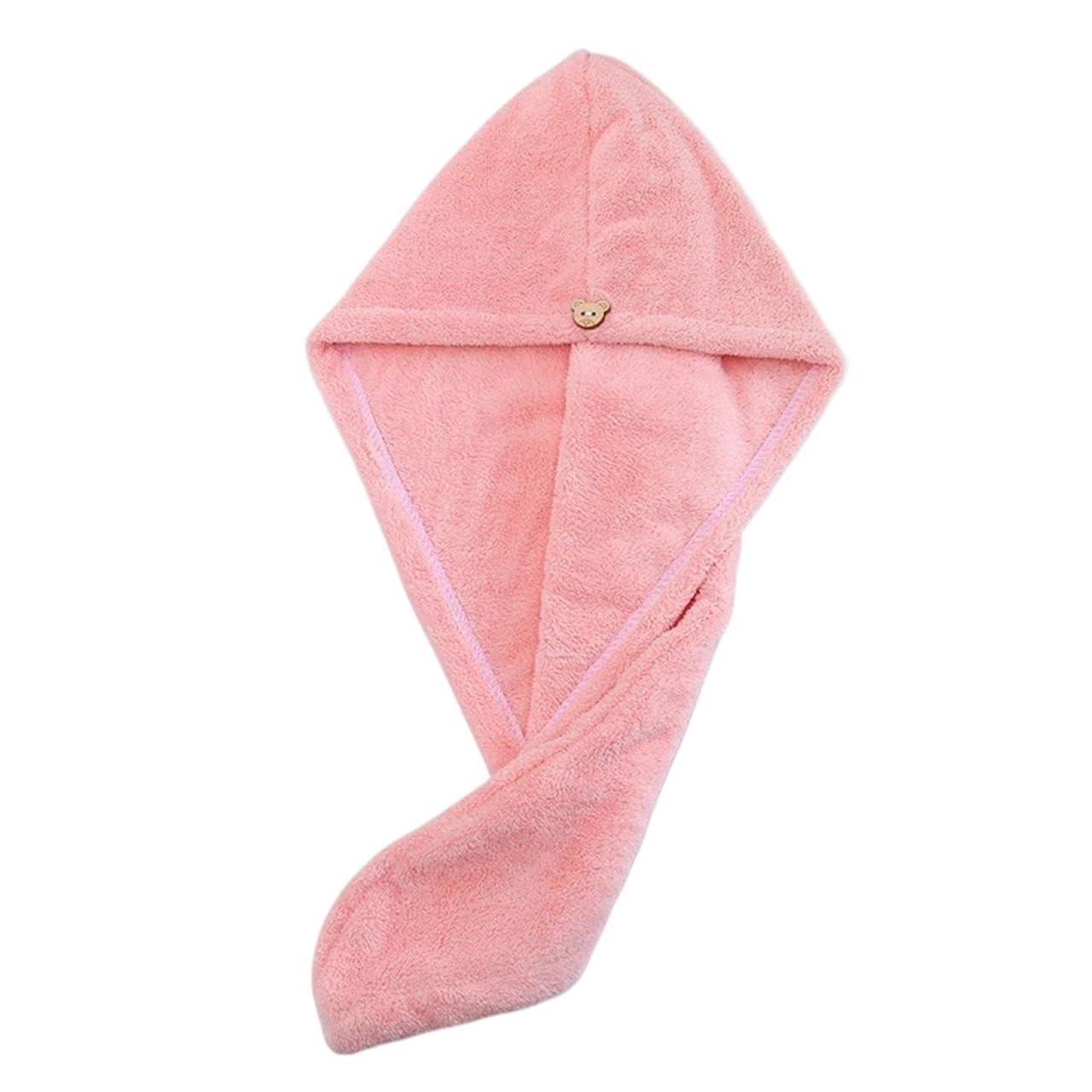 Toalla Pelo 2/4/8/10/20 Piezas Toalla de Secado Cabello for Mujer, Gorro rápido for, Envoltura Microfibra, Herramienta Toalla Ducha Triangular súper absorción(Pink(20Pcs))