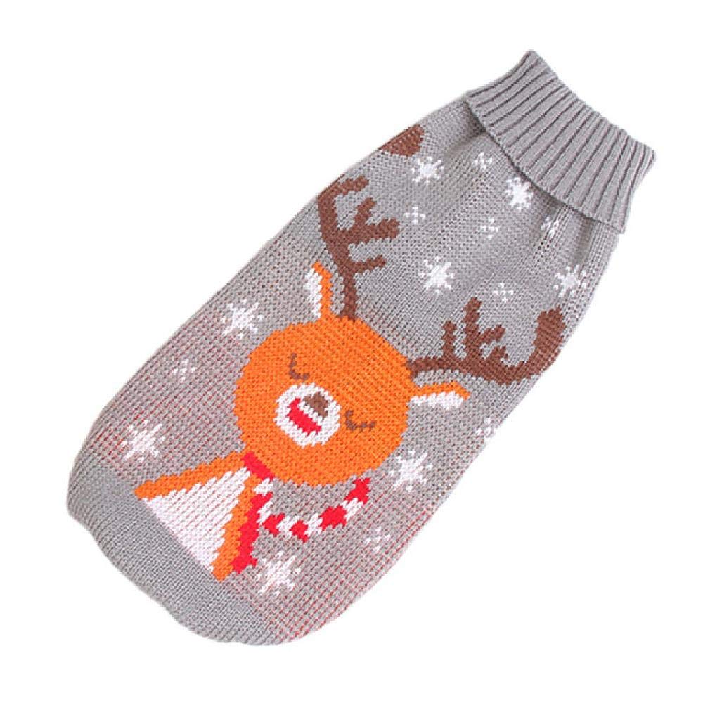 Stripe Big Dog Sweater Winter Warm Pet Clothes for Small Large Dog Chihuahua Golden Retriever Coat Puppy Suit Dogs Pets Clothing