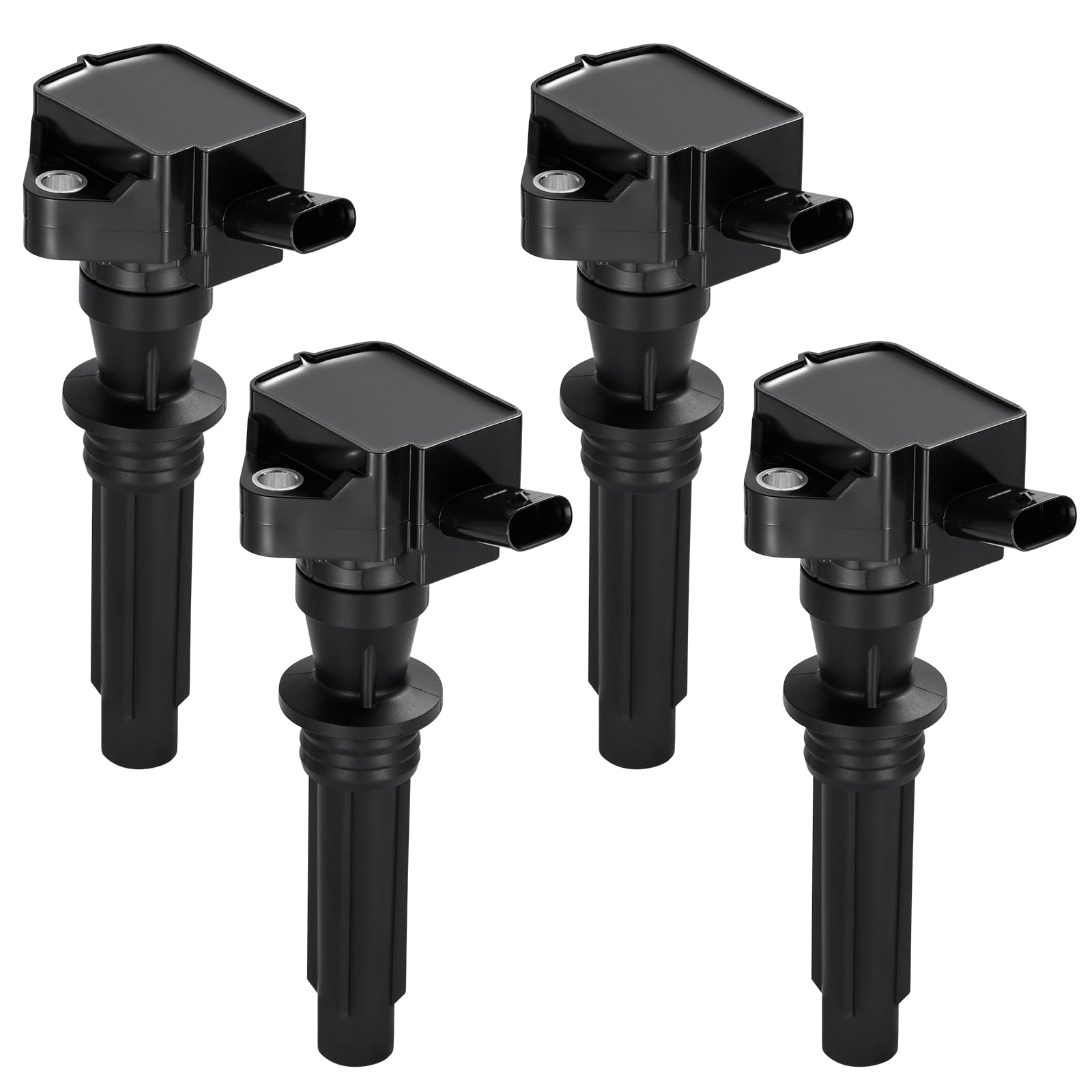 BDFHYK Ignition Coil Packs Compatible with Jaguar 2018-2021 E-Pace,2017-2021 F-Pace,2018-2021 F-Type,2018-2020 XE,2018-2021 XF 2.0L l4,Coil for H4P312A366BB UF862 Set of 4