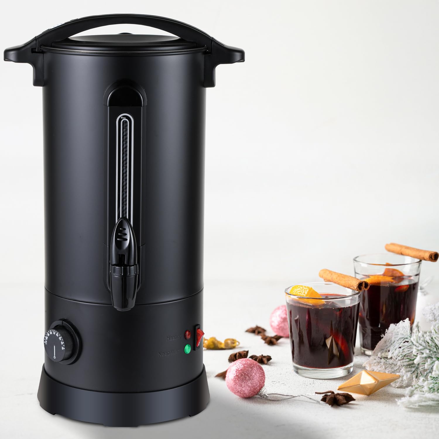 Bouilloire à vin chaud 10 l 1500 W Distributeur de boissons chaudes