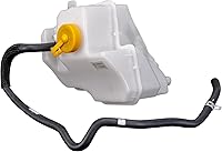 Vista 415 de TRQ Botella de desbordamiento del tanque de expansión del depósito de refrigerante del radiador compatible con Porsche Macan 2015-2018