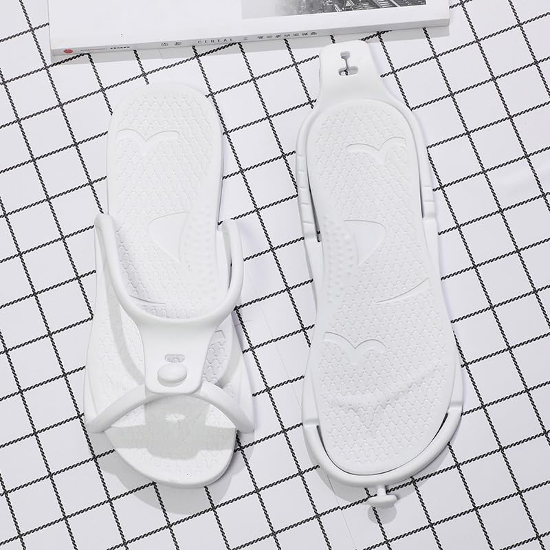 Travel Slippers Shower Shoes For Men Women - Foldable Flip-Flop Sandals Non-Slip Quick-Dry, Portable House Shoes For Bathroom Gym Spa Pool Beach - Image 5