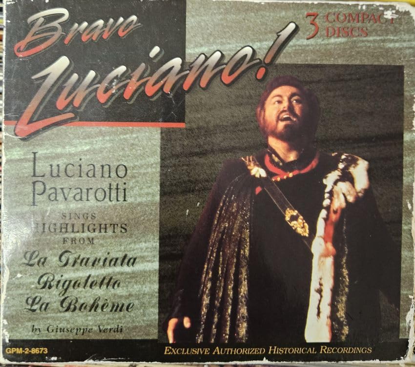 Bravo Luciano! [Audio CD]