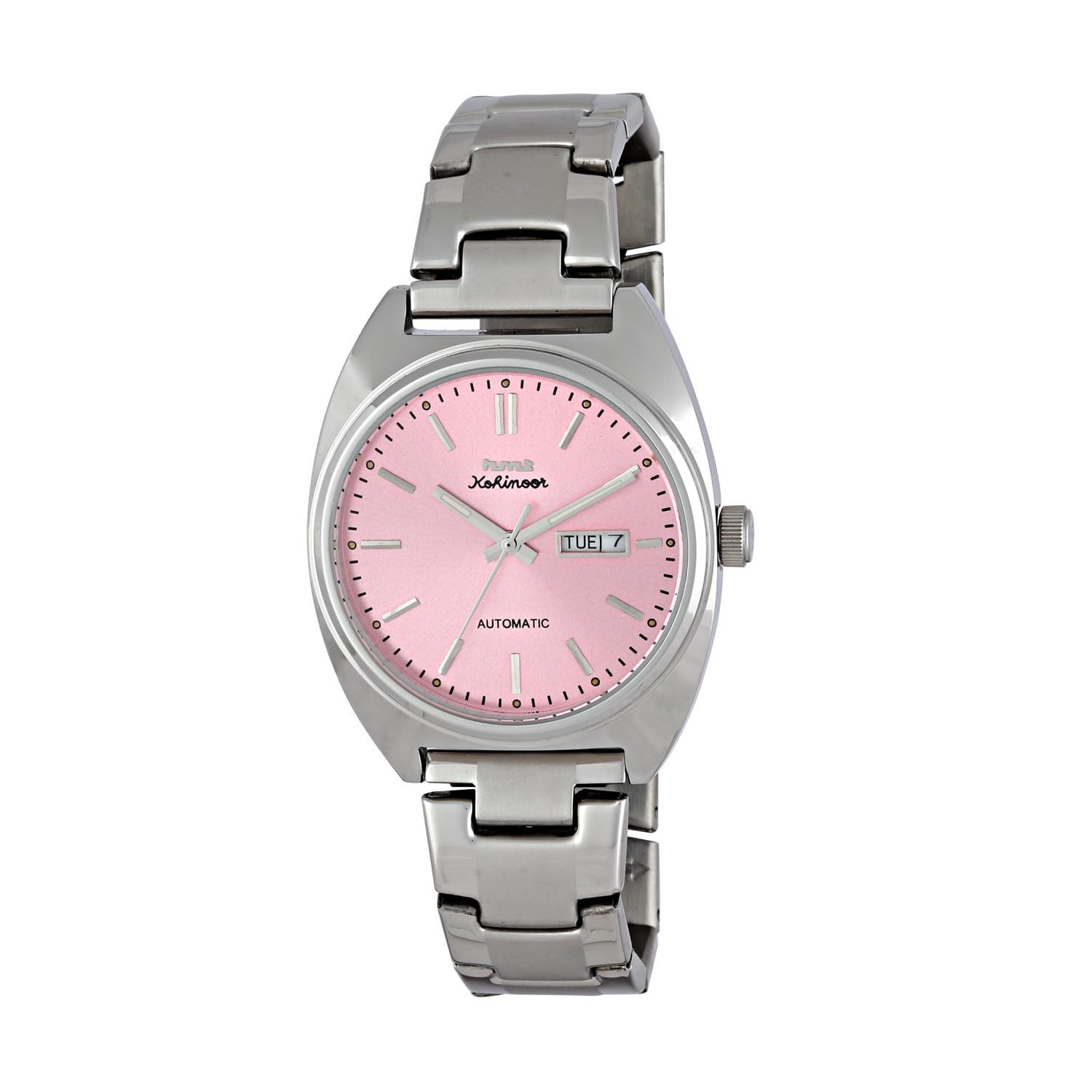 HMT Kohinoor Automatic Pink Sunray Color Watch for Men | 1 Year Manufacturer Warranty | Water Resistant (B0D8JP134P) Amazon Price History, Amazon Price Tracker