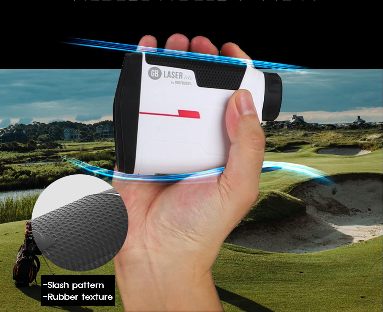 Buy Golf Buddy Laser Lite Rangefinder with Case, Compensated