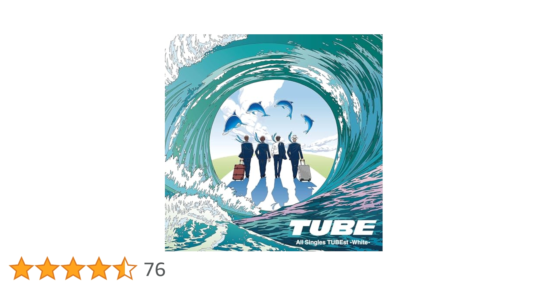 TUBE All Singles 特典付st-White-&-Blue-通常版 まとめ買い】All Singles TUBEst -Blue-【通常盤】& -White
