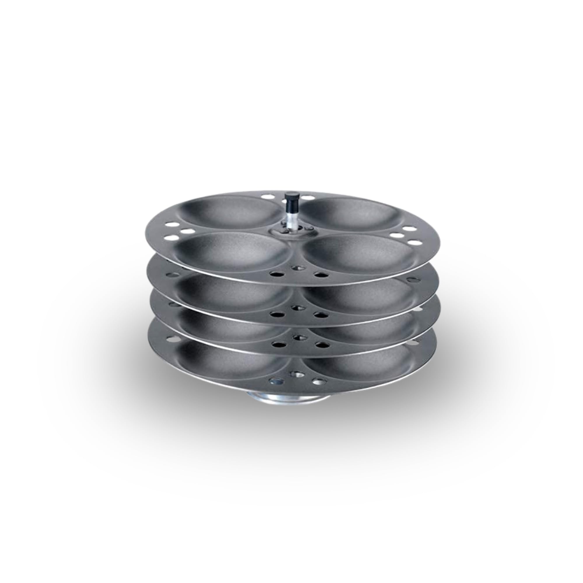 Premier Non-Stick Idli Stand, 4 Plates, Easy-to-Clean Cooking Plate for Perfectly Steamed Idlis, Durable and Vibrant Design