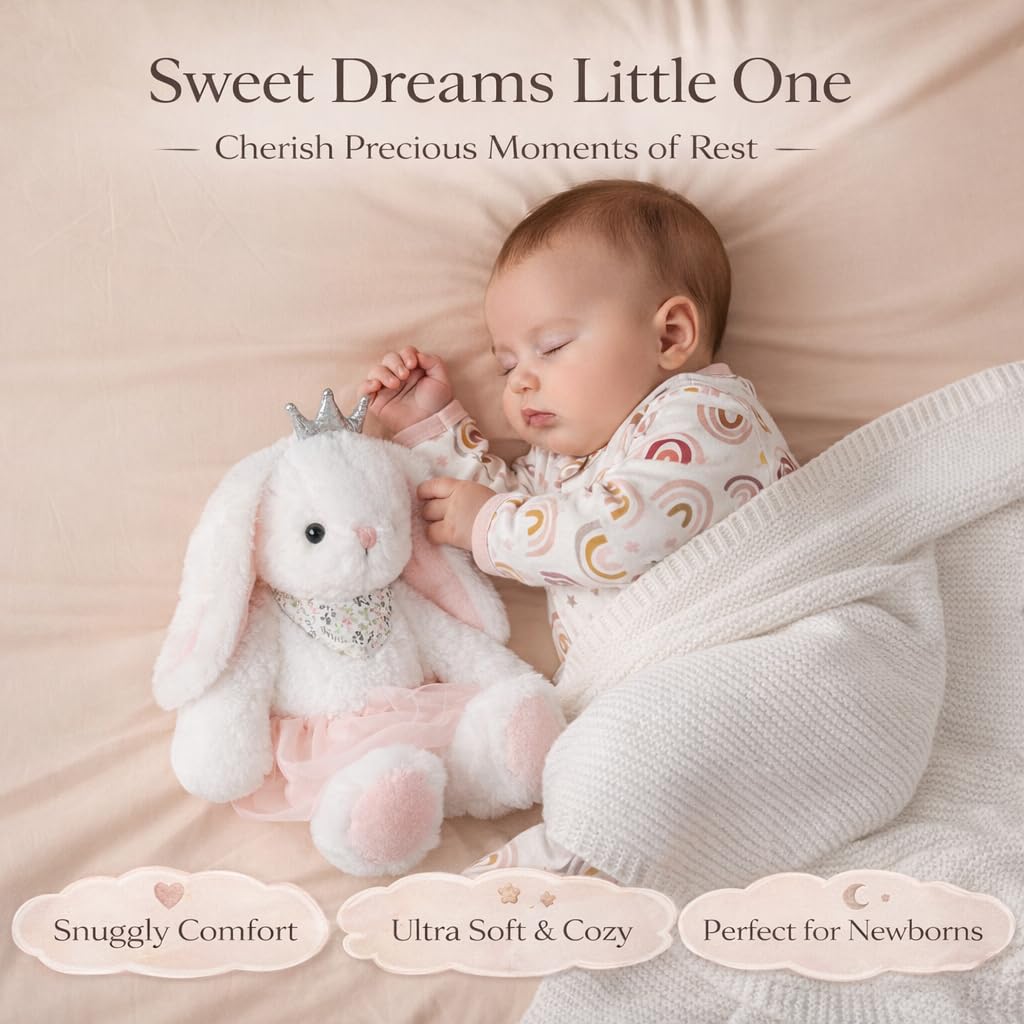 Luxury 36 Pcs Baby Girl Gift Basket Premium Newborn Essentials, Baby Shower Gender Reveal Gifts,Baby Books Blanket Footie Pajamas Portable Diaper Changing Pad,Baby Gift Basket for Girls,Large,Pink - Image 5