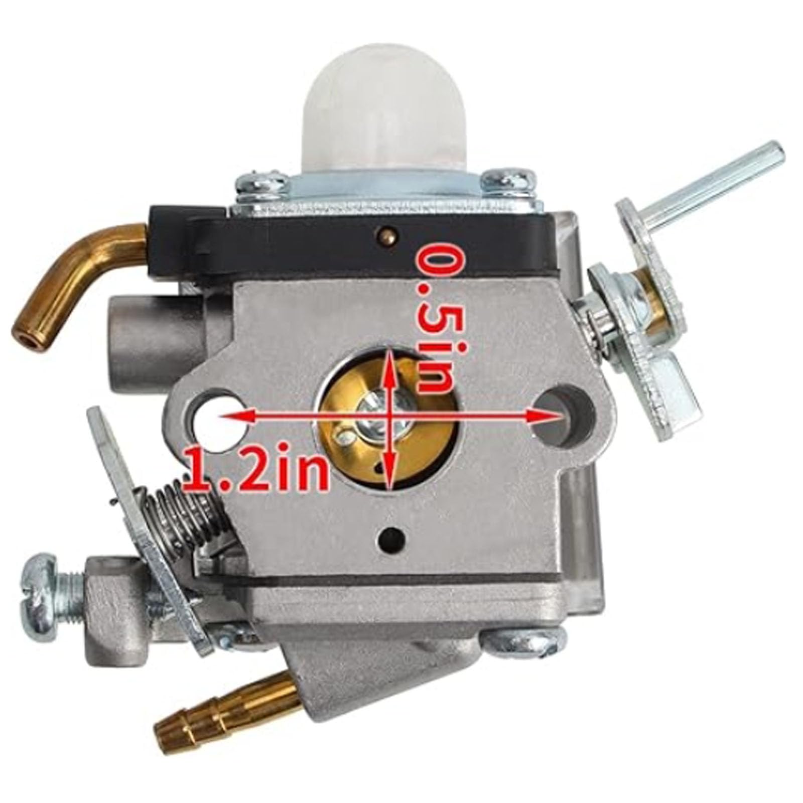 compatibile con carburatore 129LDX sostitutivo per Husqvarna Jonsered 129LK 129R 129DJX 129RJ 129C Carb