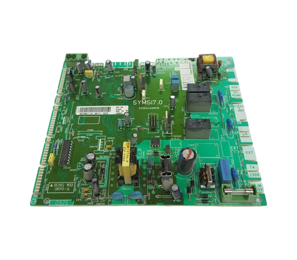 Placa Electrónica Original para Caldera 0310144400R18 V2 - Modelo 3 Relés Disposición 2+1 - Compatible Varios Modelos - Pieza Repuesto Reacondicionada - Garantía 1 Año