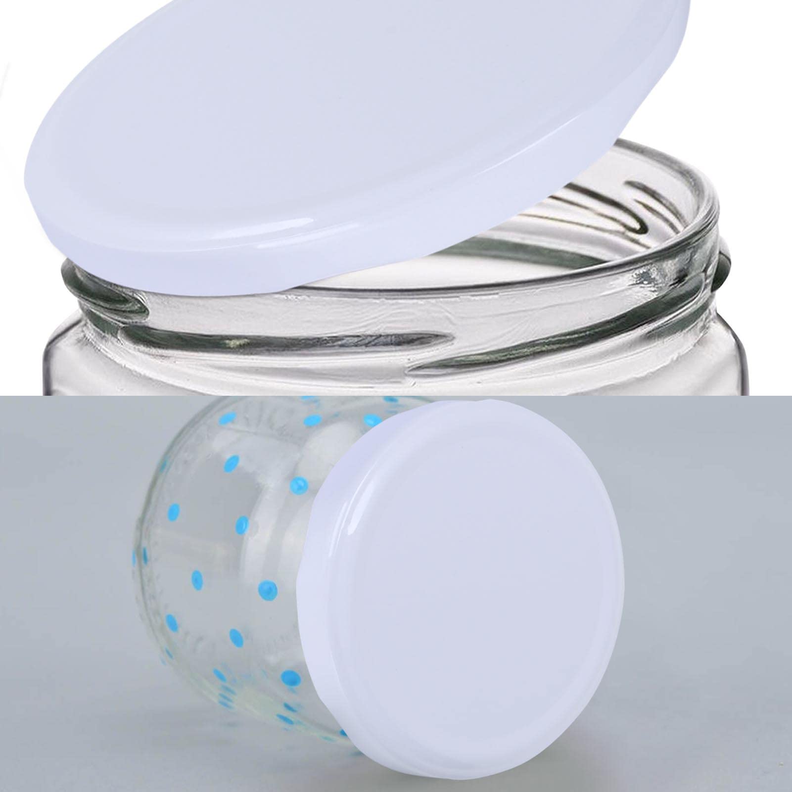 Mikken 10 Twist-Off Deckel TO 82/8,5 Cm - Ersatzdeckel Für Einmachgläser