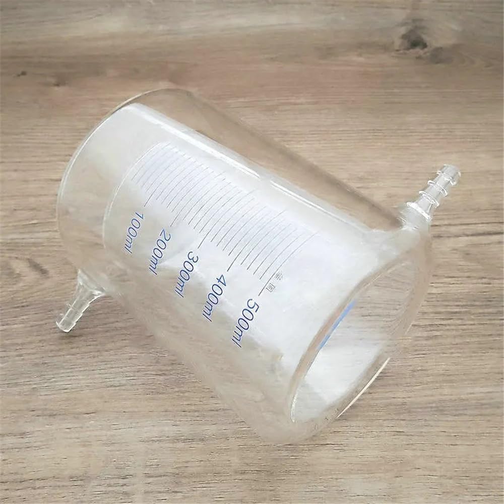 Vetreria da laboratorio 1 pz 50 ml a 1000 ml becher in vetro rivestito becher a doppio strato for reattore(200ml)
