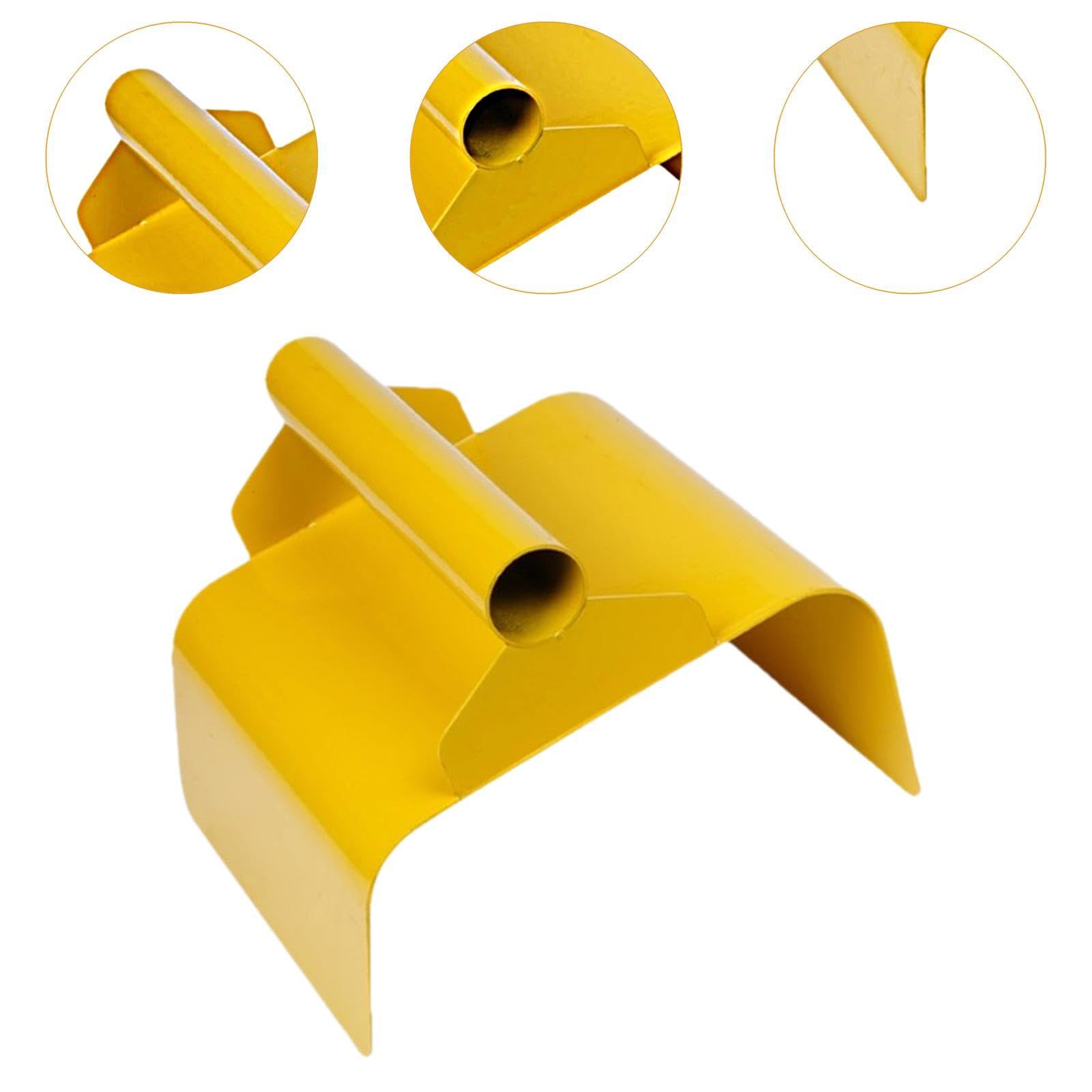 Llana para bordillos de jardinería Llana para hormigón Herramientas para enlucido Cemento Acabado de márgenes Rejuntado de baldosas Acero inoxidable, Style a