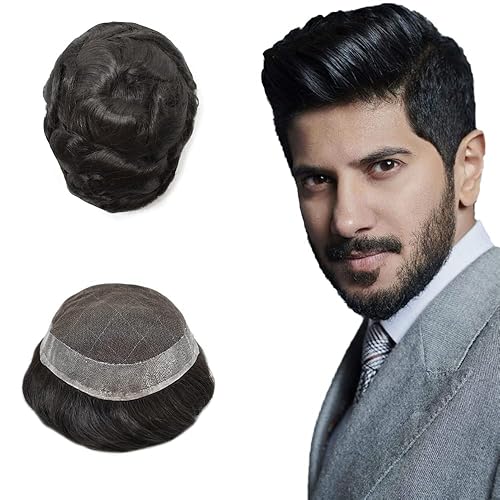 Swiss Lace Hair Replacement System For Men Hair Pieces Toupee For Men Hair Systems Mens Toupee Real 100% Human Hair Natural Hairline Protesis Swiss Lace Hair Replacement System For Men Hair Pieces Toupee For Men Hair Systems Mens Toupee Real 100% Human Hair Natural Hairline Protesis
