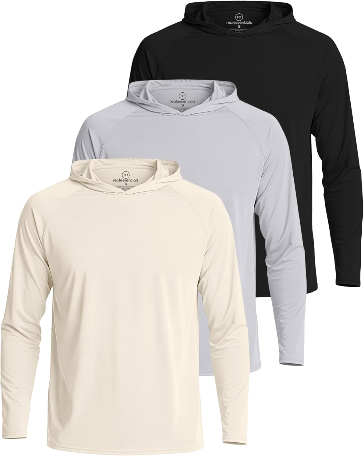 Men’s UPF 50+ Lightweight Long Sleeve Hoodie for Fishing – Big & Tall Men’s UPF 50+ Lightweight Long Sleeve Hoodie for Fishing – Big & Tall