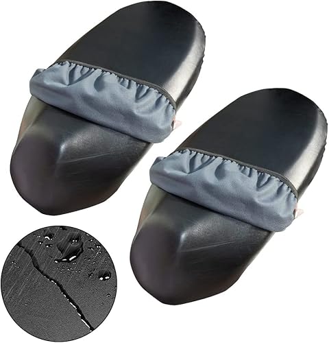 Fundas para Asientos de Motocicleta, 2pcs Fundas de Asiento de Motocicleta Universales Tela Oxford, Impermeables Protección Solar Fundas De Asiento para Moto Cover