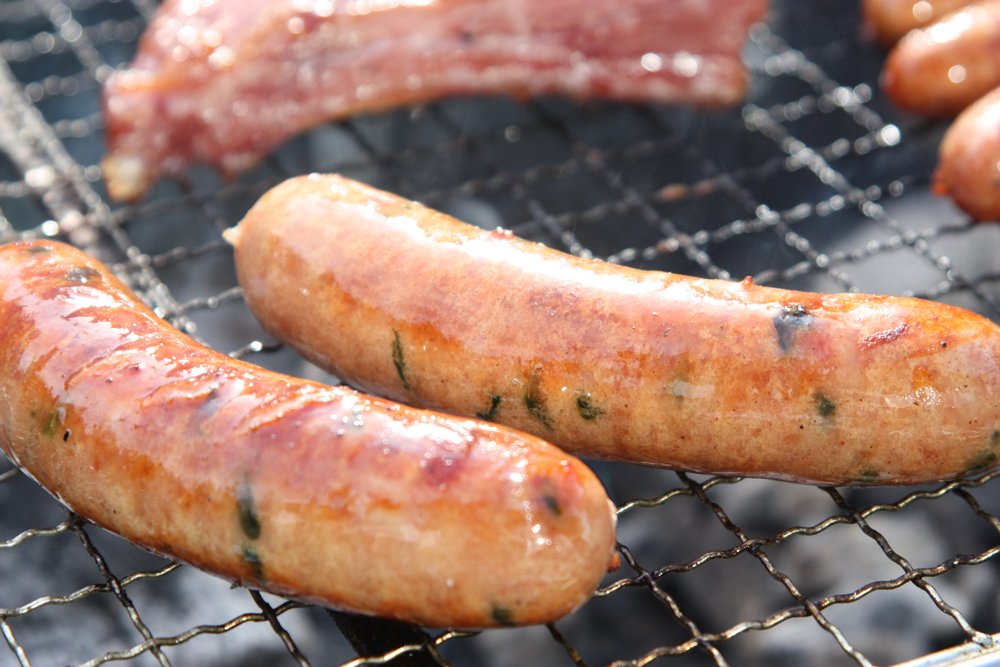 活彩 北海道 サロベツファーム 行者にんにく入 ソーセージ