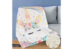 WERNNSAI Magic Unicorn Throw: A Celestial Touch for Every Child