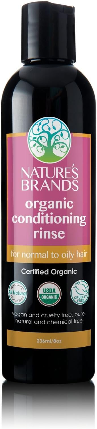 Herbal Choice Mari Organic Conditioner, Normal to Oily Hair; 8floz