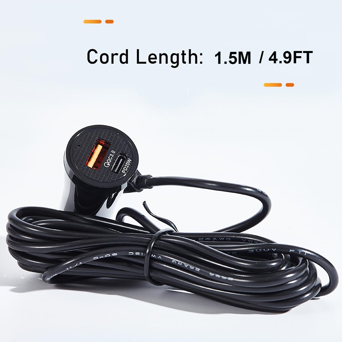 Amazon.co.jp: ポータブルDVDプレーヤー用車載充電器、ユニバーサル  