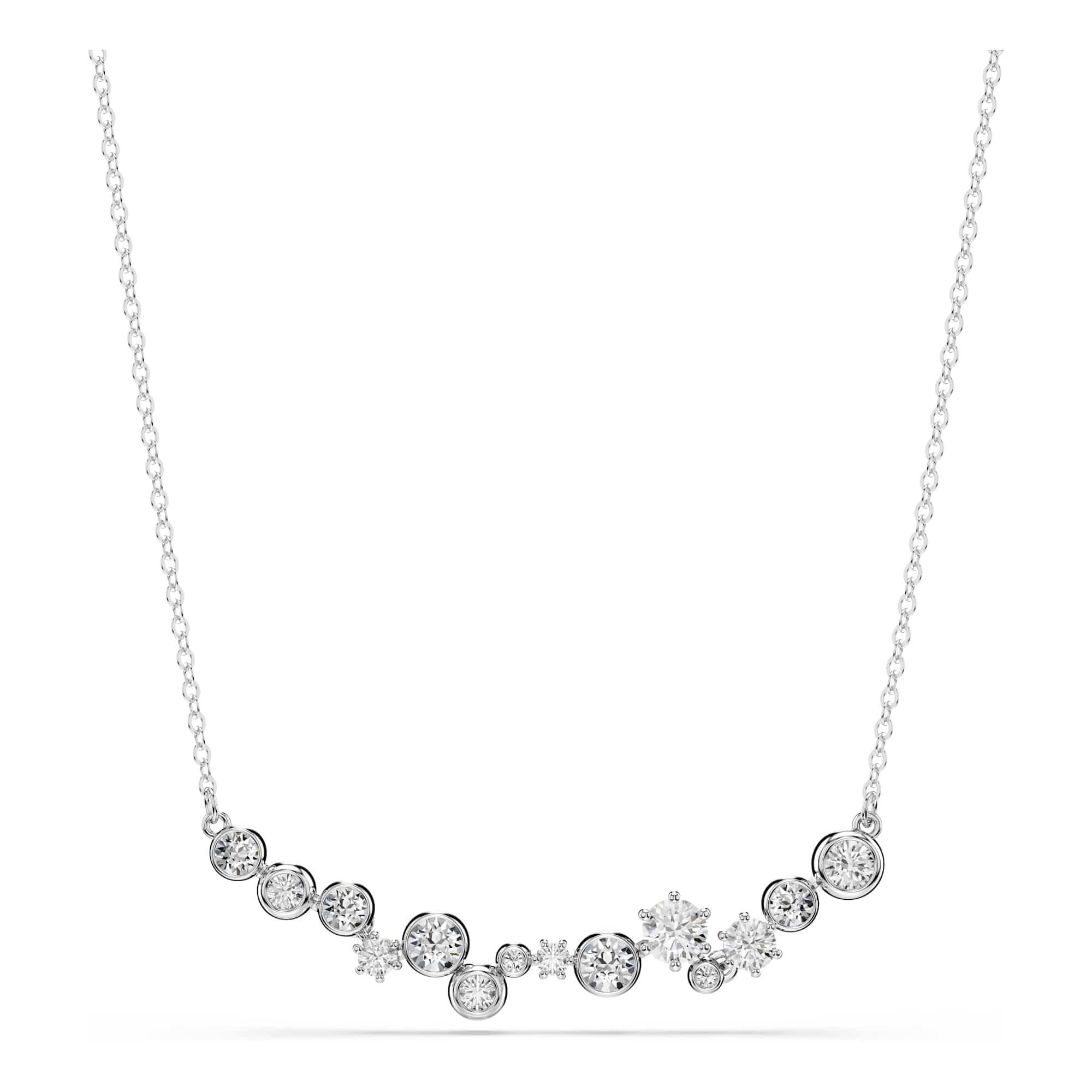 Swarovski Silver Constella Crystal Pendant Necklace In