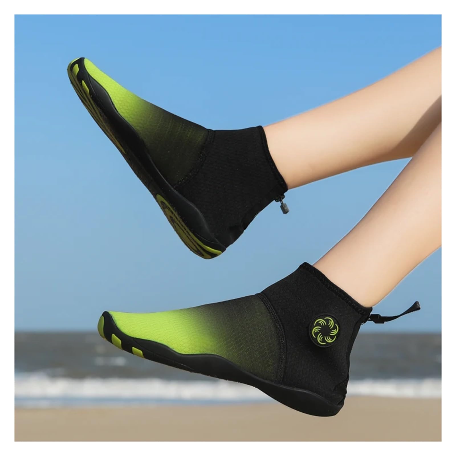 Escarpines Zapatos acuáticos for Hombre, Zapatos Descalzos for Nadar, Botas for Mujer, Deportivos Transpirables, Zapatillas for Fitness, Senderismo, Playa y mar