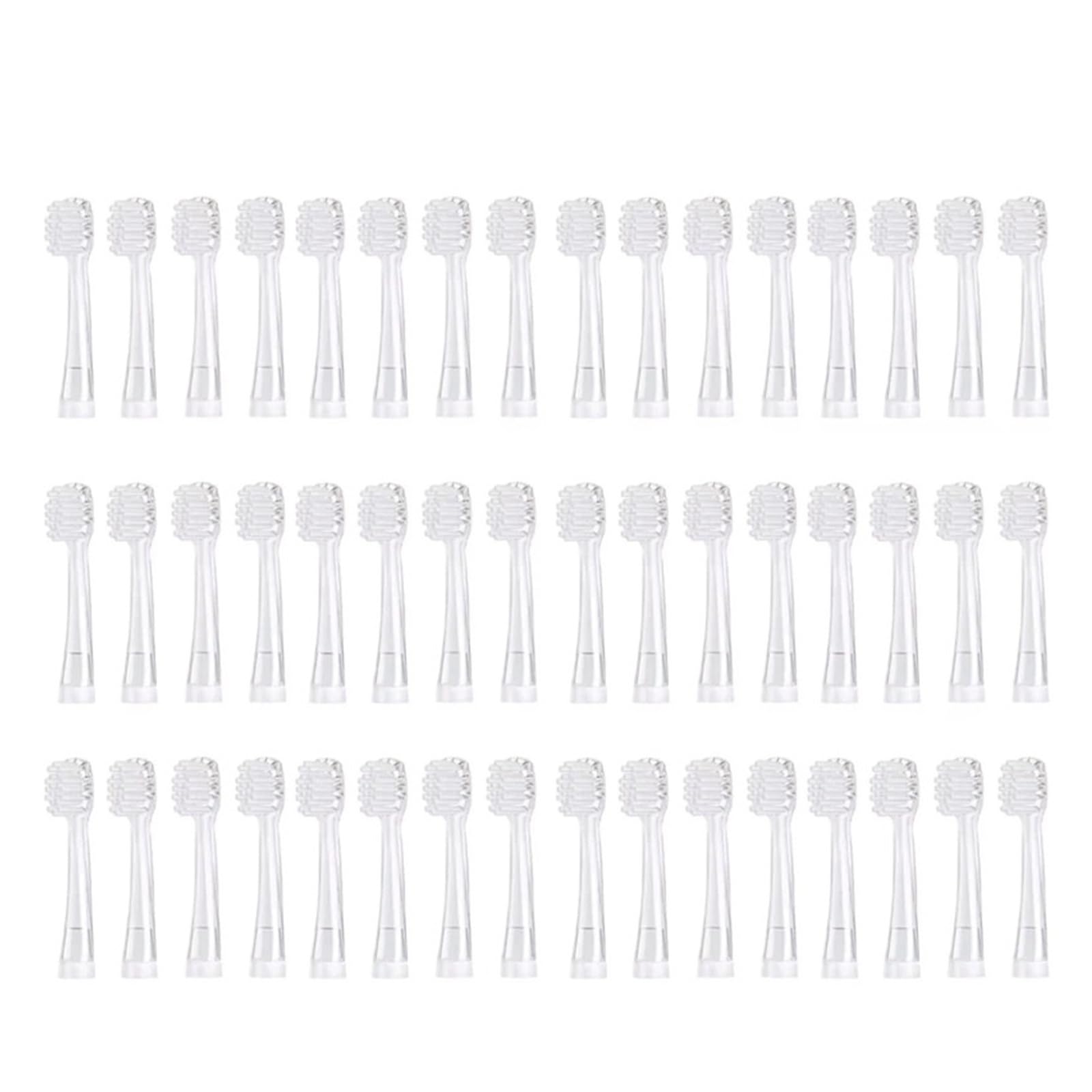 Replacement Toothbrush Heads Compatible for Seago SG902 SG602 Electric 0-3 Years Toddler Kids Oral Care Soft T Bristl