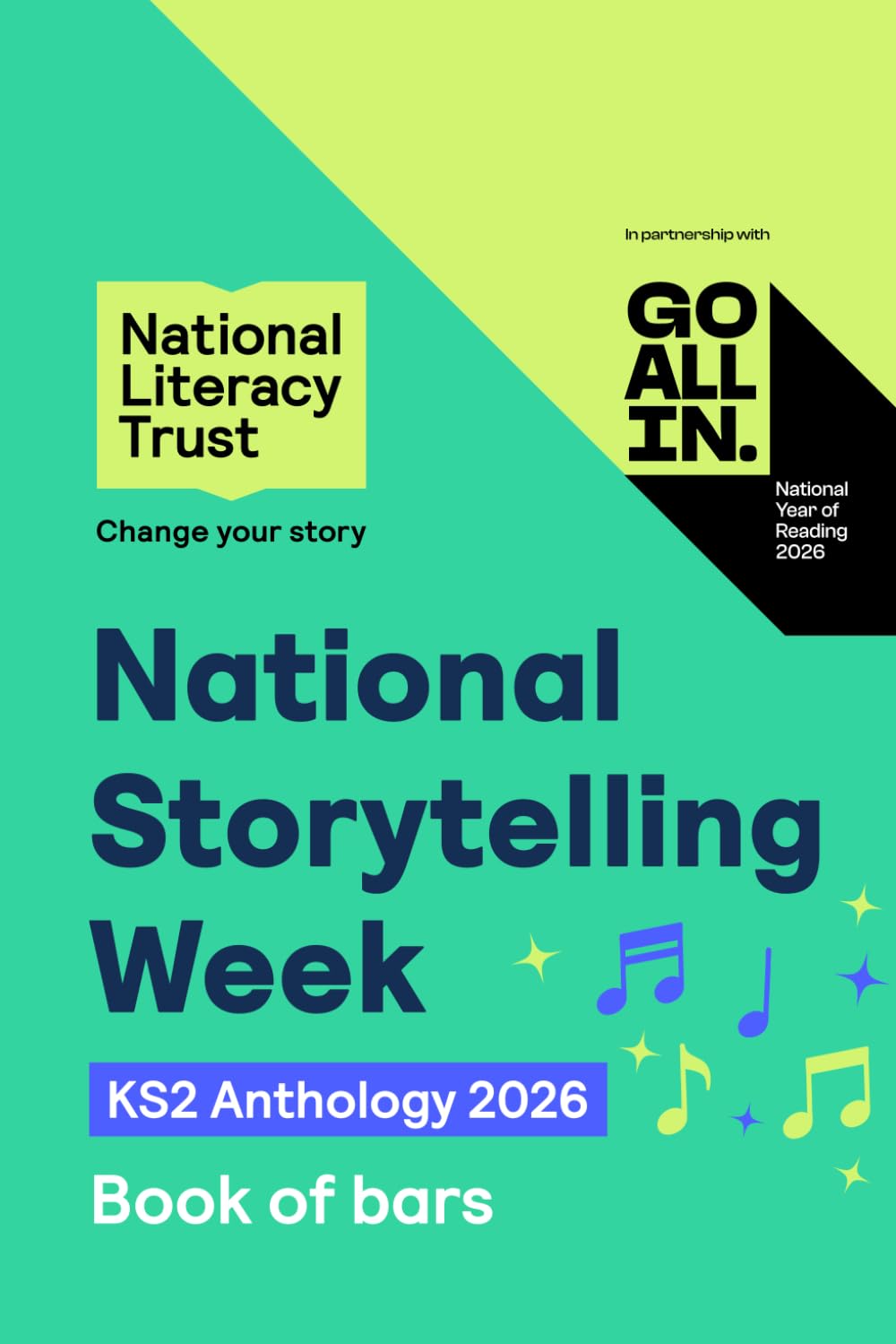 National Storytelling Week KS2 Anthology 2026: Soundtrack your Story