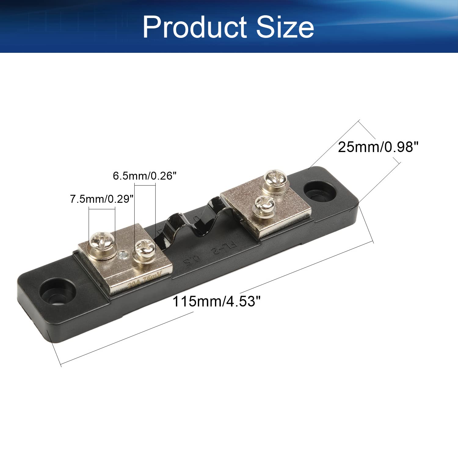 Voltmetro Amperometro 12V DC 6,5-100V 20A, Misuratore Di Tensione Wattmetro Tester Tensione - Foto 7