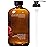 Castor Oil 16 Fl Oz (Glass Bottle) - Rosemary Peppermint Grapefruit Infusion - A Huge Glass Bottle with a Pump - 100% Pure and Natural, Cold Pressed, and Hexane-Free - Hair Oil, Body Oil
